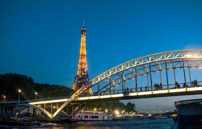 Sena, Eiffel, Paris